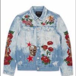 Reason denim jacket and pant